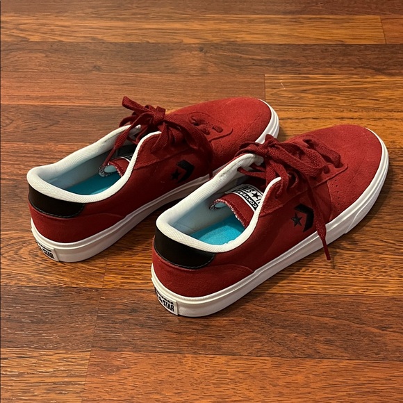 Converse All Star Men's Red and Black Sneakers - Picture 6 of 10